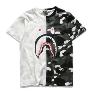 Bape Camo Ape Shark T Shirt