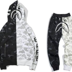 Bape Shark Set Men's Hoodie Bape Hoodie Tracksuits PSG