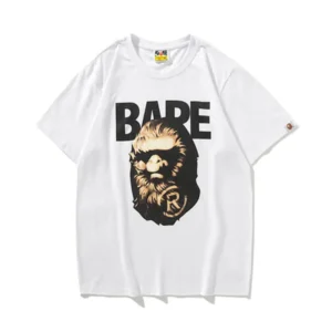 Black Printed A Bathing Ape T Shirt